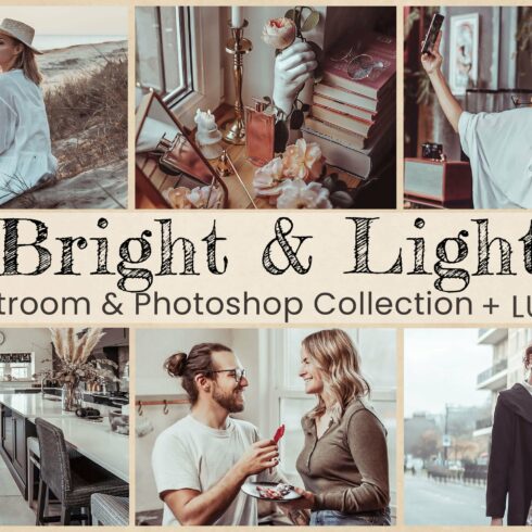 Bright Light Lightroom Photoshop LUTcover image.