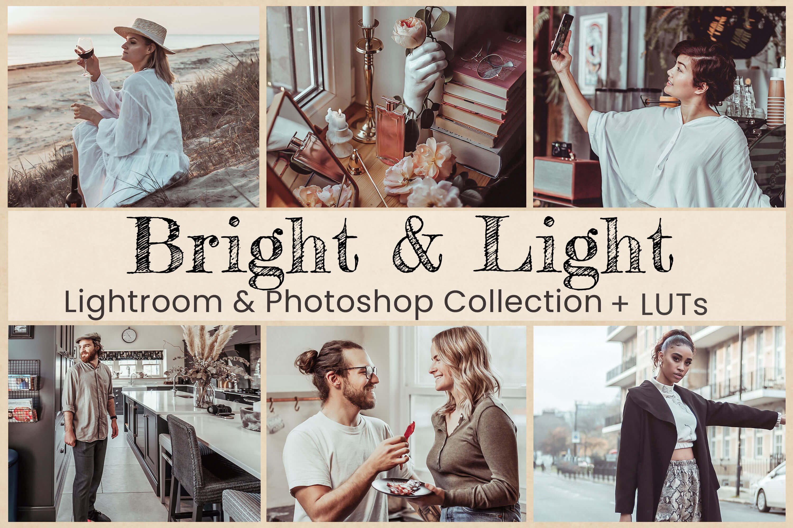 Bright Light Lightroom Photoshop LUTcover image.