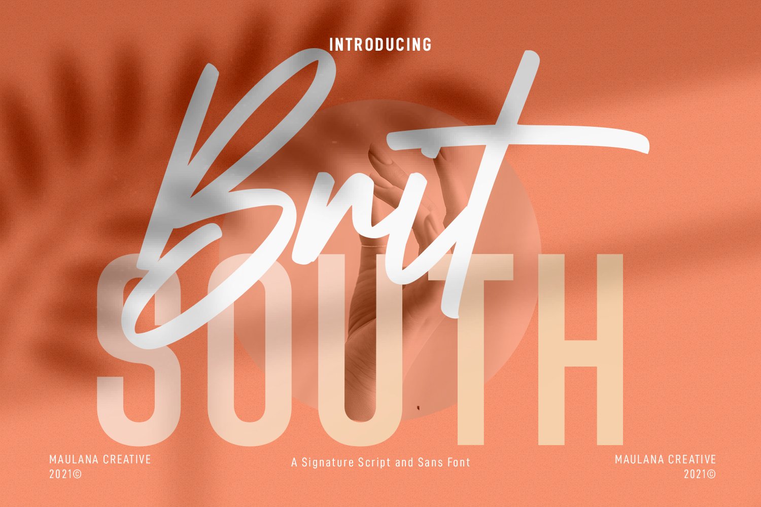 Britsouth Signature Script Sans Font cover image.