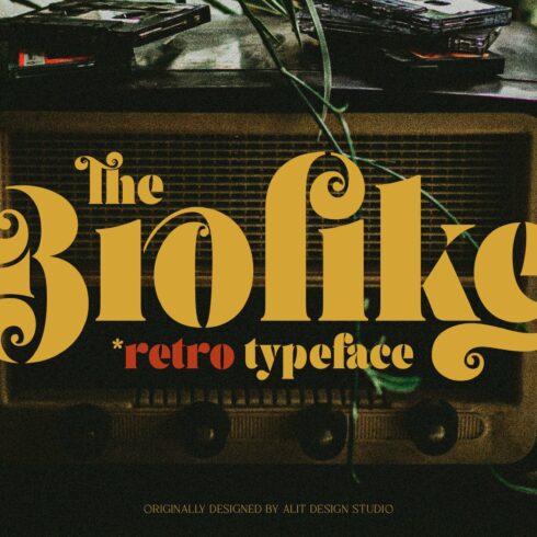 Brolike Typefacecover image.