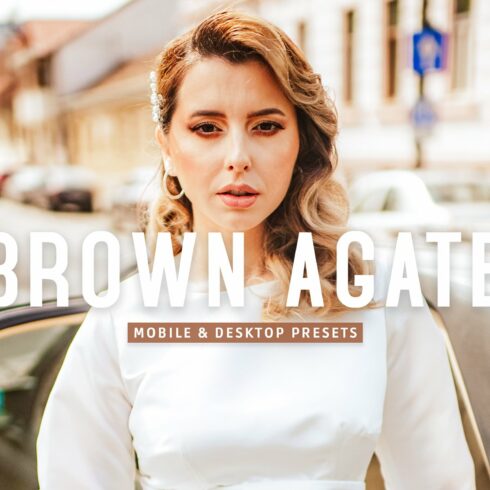 Brown Agate Pro Lightroom Presetscover image.