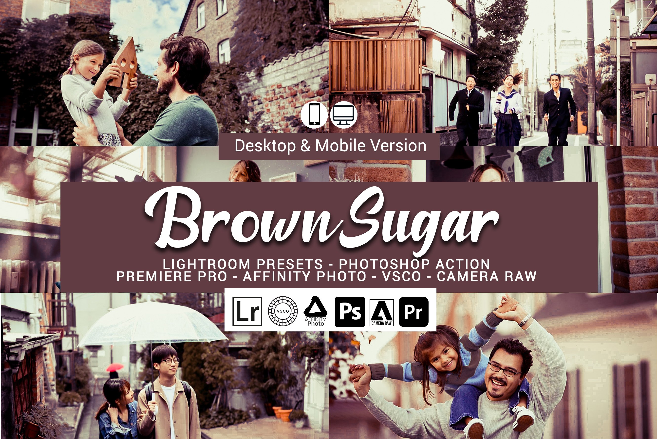 Brown Sugar Lightroom Presetscover image.