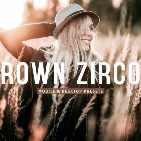 Brown Zircon Pro Lightroom Presetscover image.