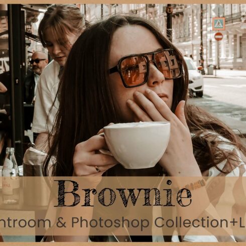 Brownie Photoshop actions LR Presetscover image.