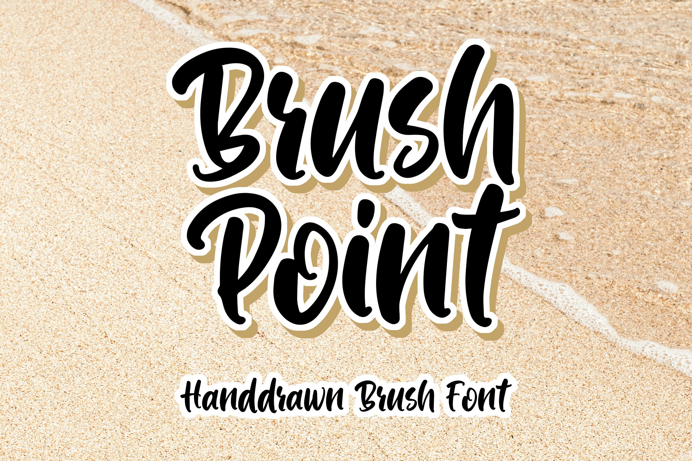 Brush Point - Handdrawn Brush Font cover image.