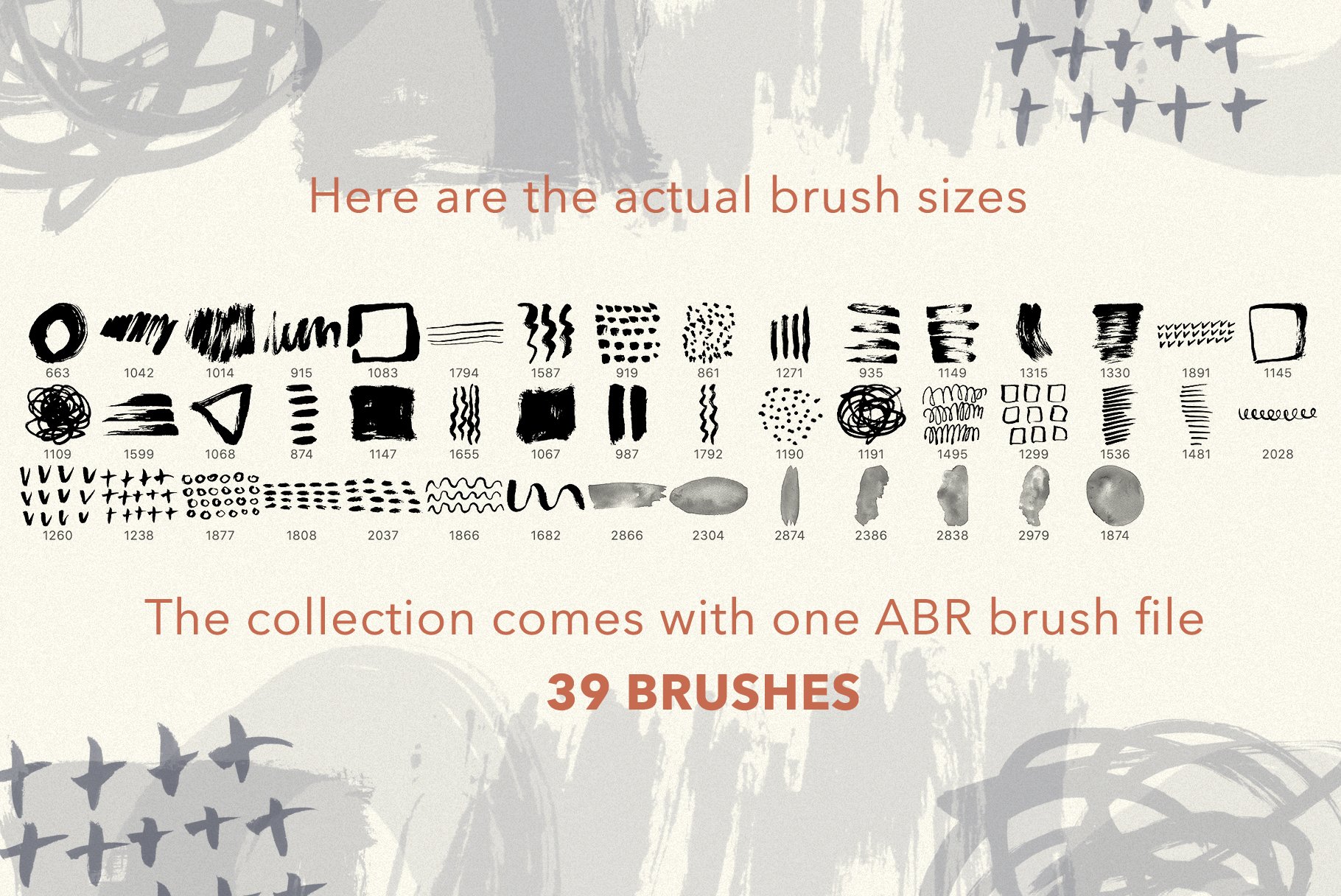 brush samples 522