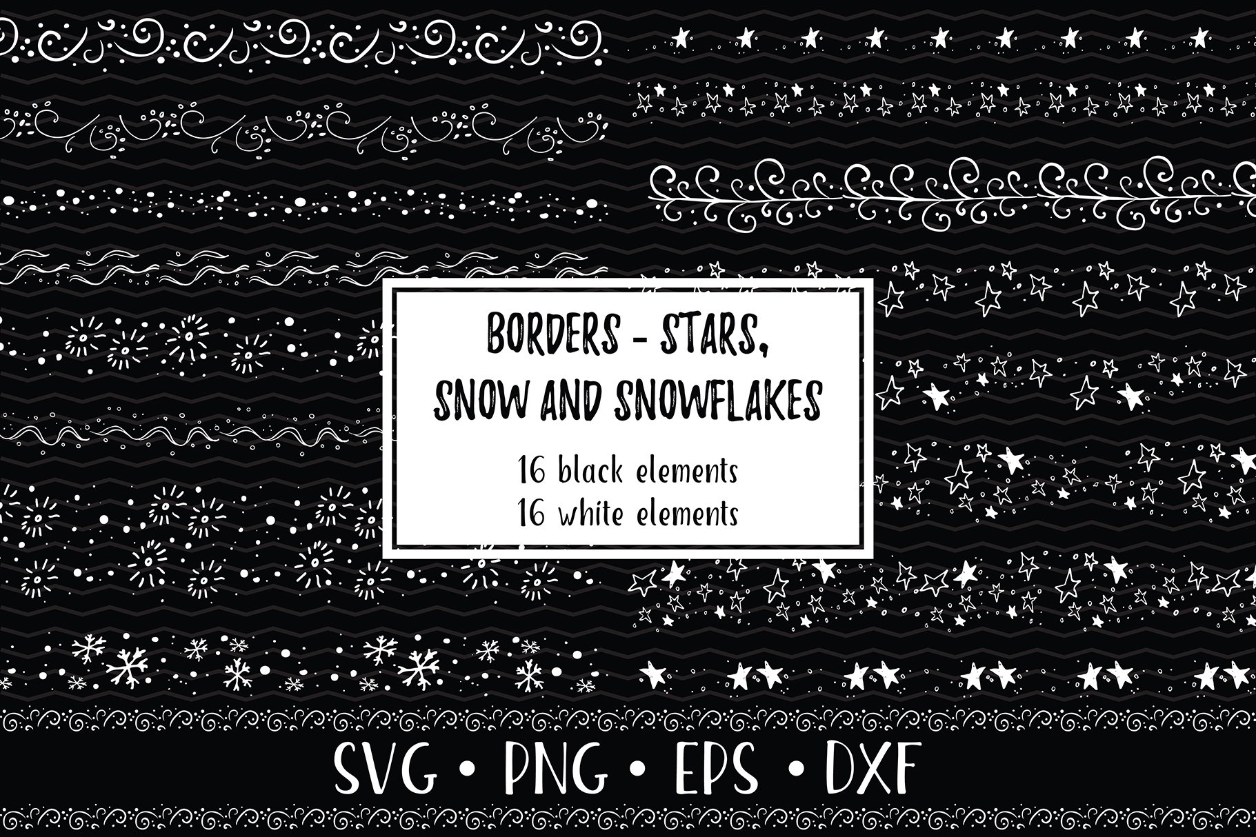 Winter Doodle Borderscover image.