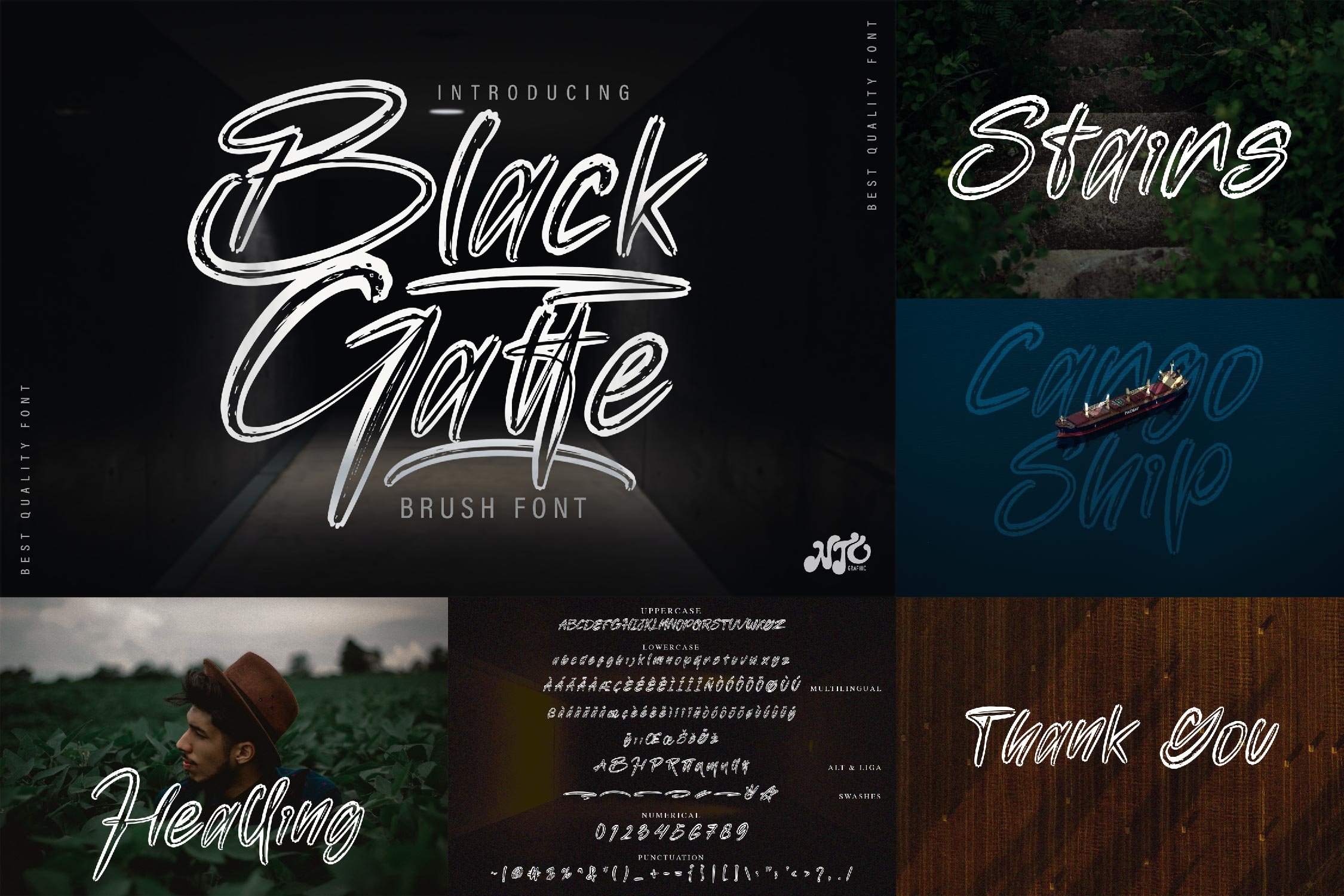 Brush Font Bundle SALE!! - Vol.1 preview image.