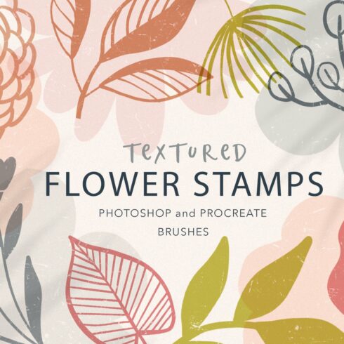 Textured Flower Stamp Brushescover image.