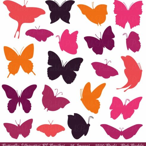 Butterfly Photoshop Brushescover image.