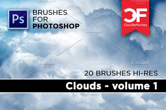 Ultimate Clouds brushes Collectionpreview image.