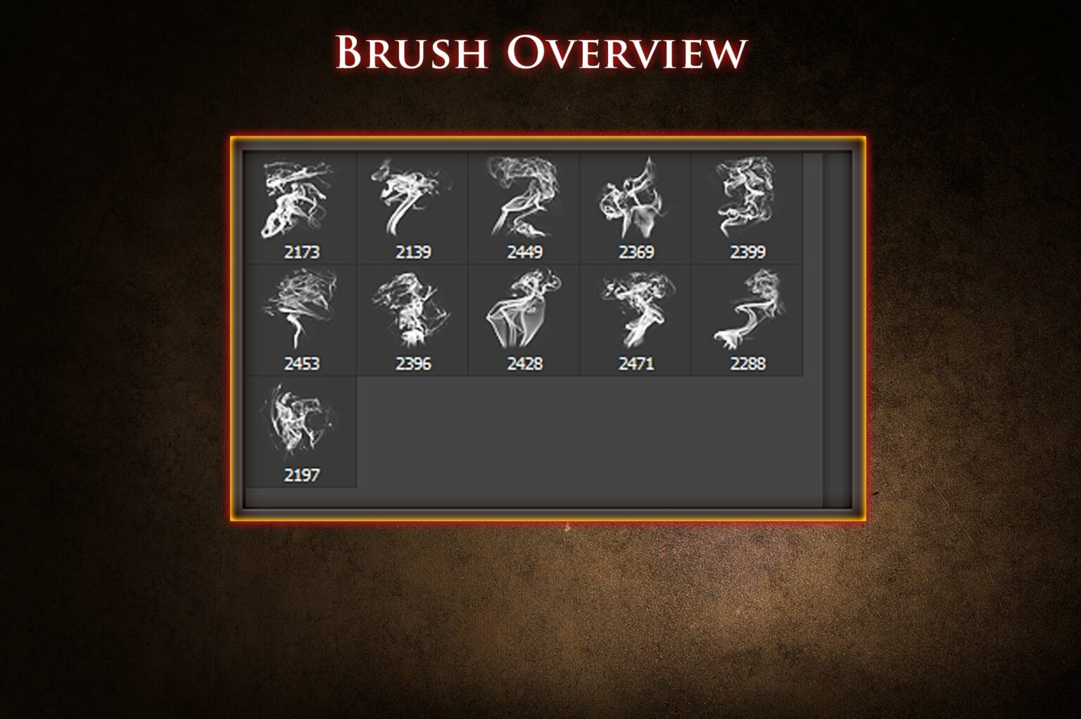 11 Smoke and Fire Brushes – MasterBundles