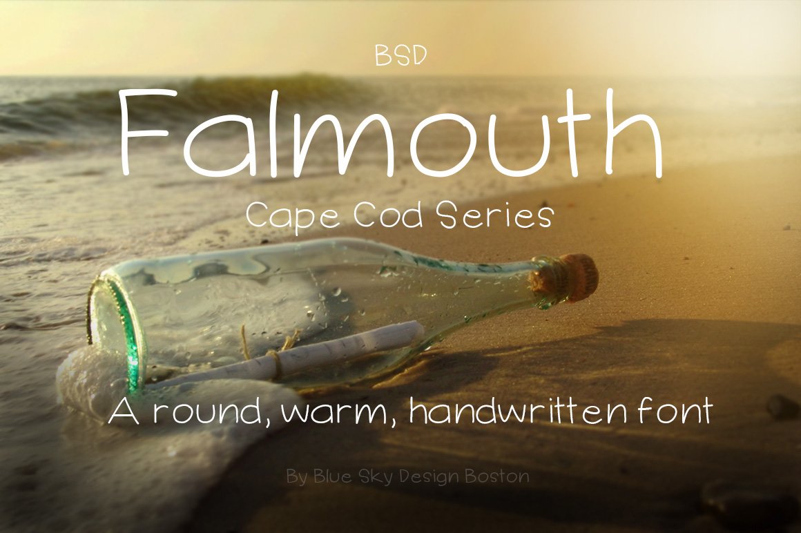 BSD Falmouth Font cover image.