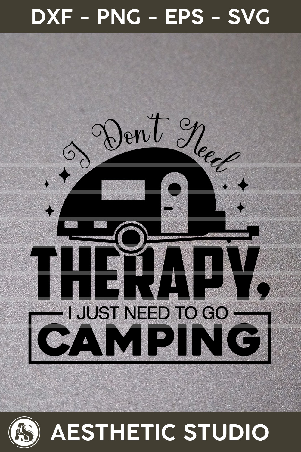 I Don't Need Therapy ~ I just need to go camping Coffee Mug Camper