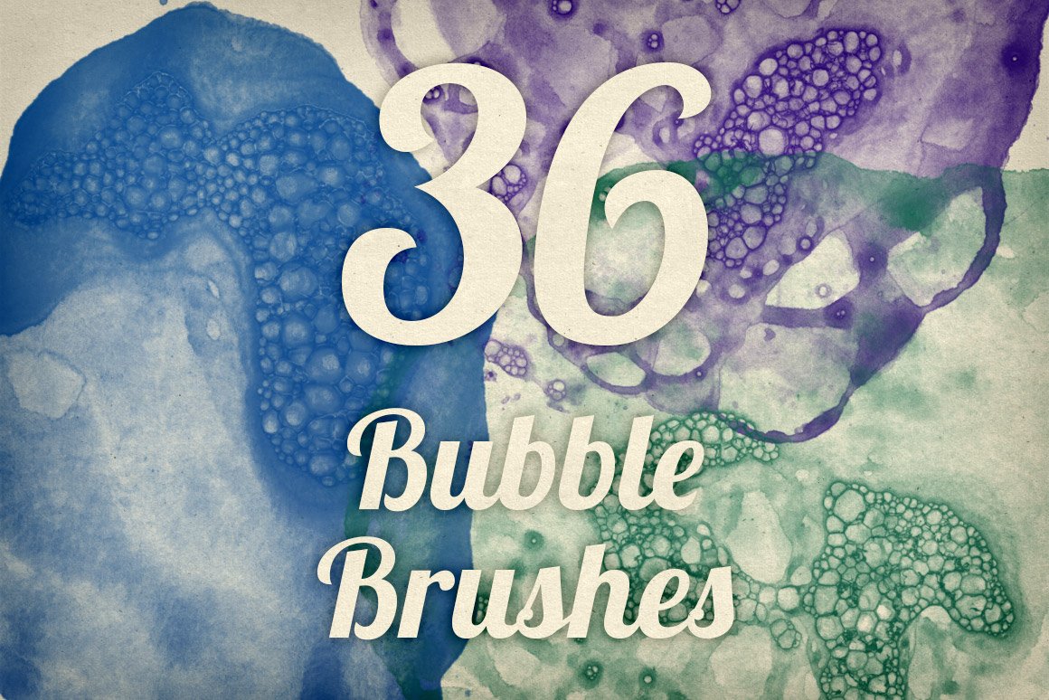 Bubble Textures Brush Pack 1cover image.