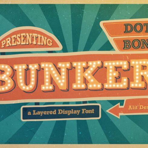 Bungker Typeface cover image.