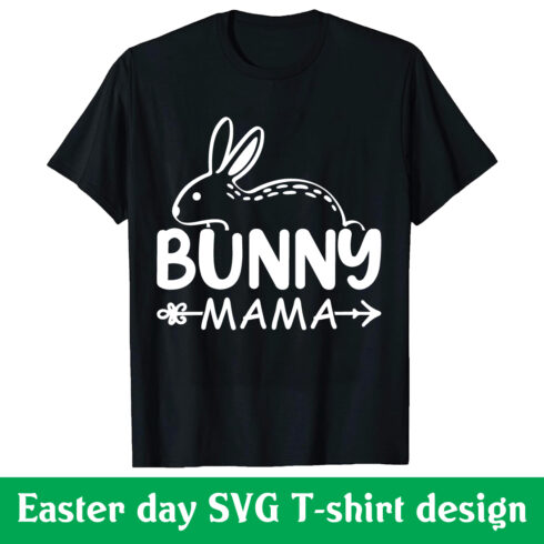 Bunny mama Easter Day printable T-Shirt cover image.