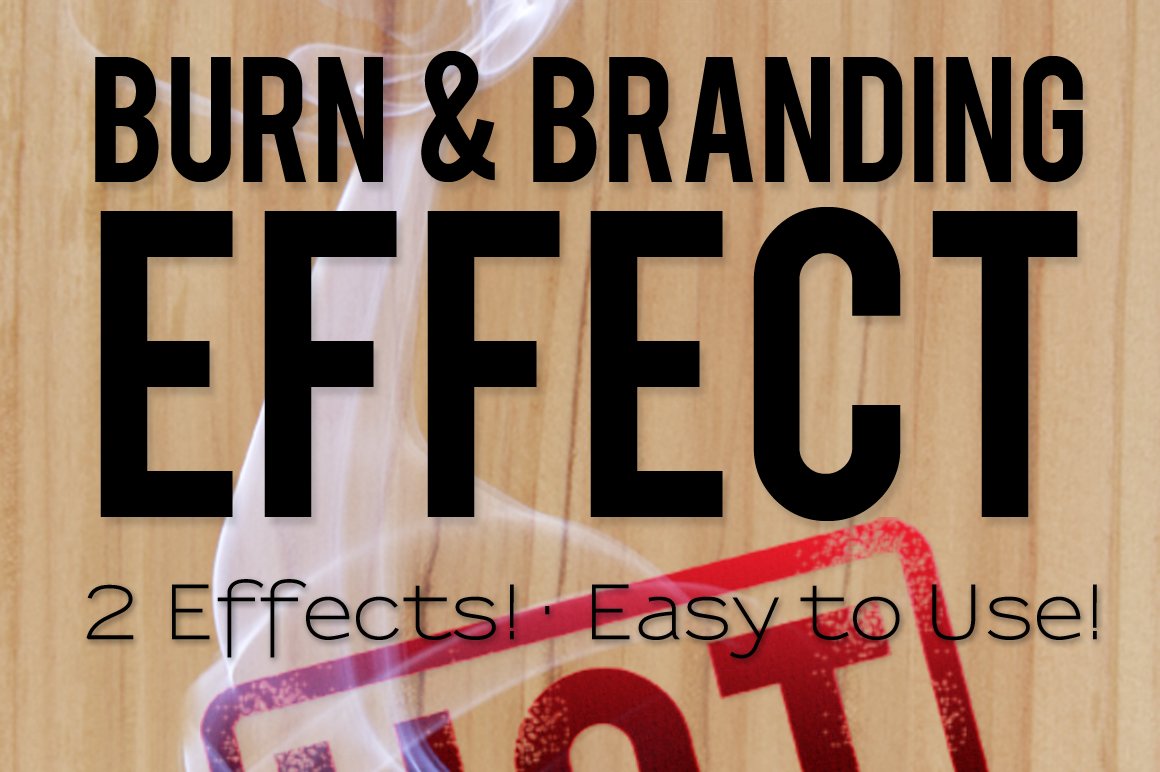 Burn & Branding Effectspreview image.