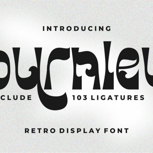 Burnley -Retro Display Fontcover image.