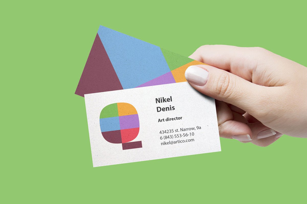 business card hand1 94