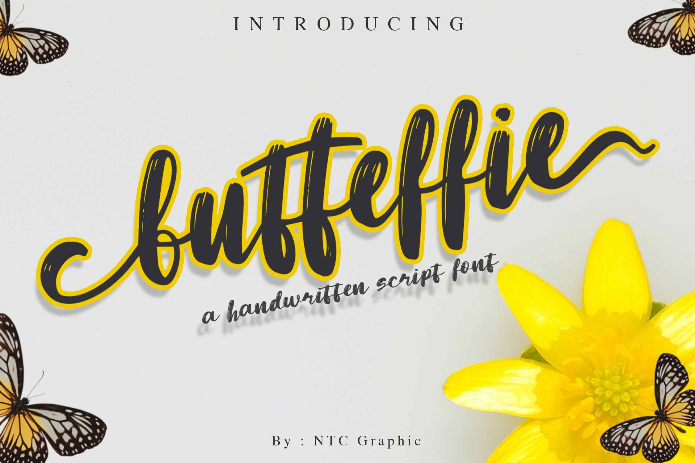 Butteffie - Script Font cover image.