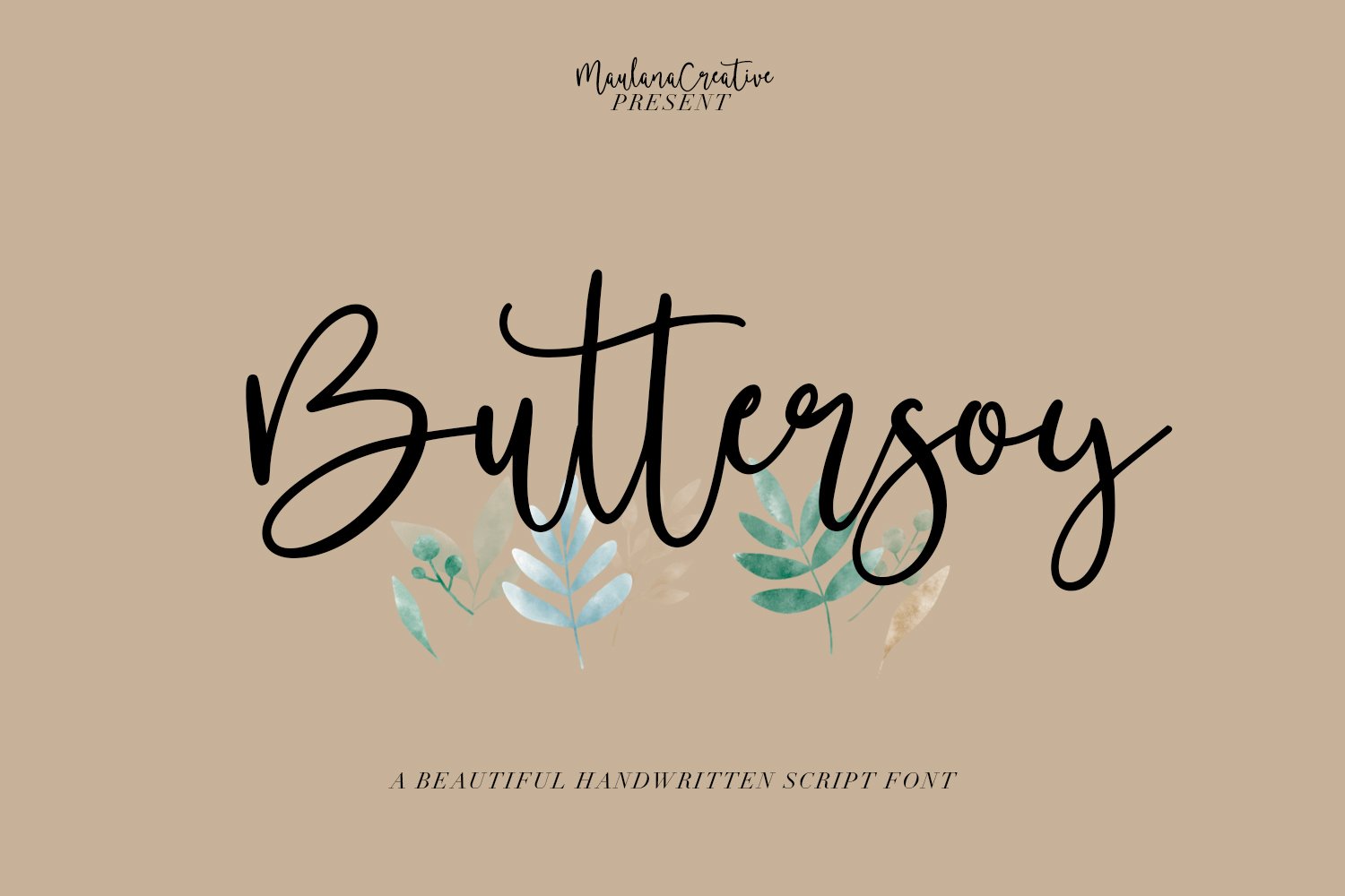 Buttersoy Beautiful Handwritten cover image.