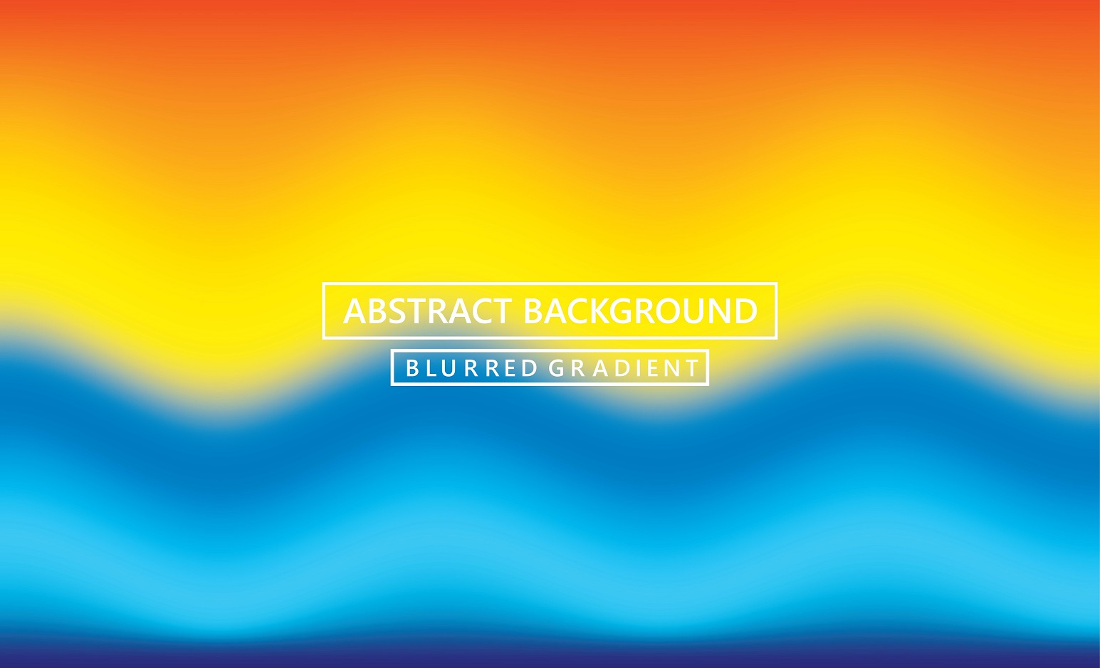 Abstract blurred gradient mesh background vector cover image.