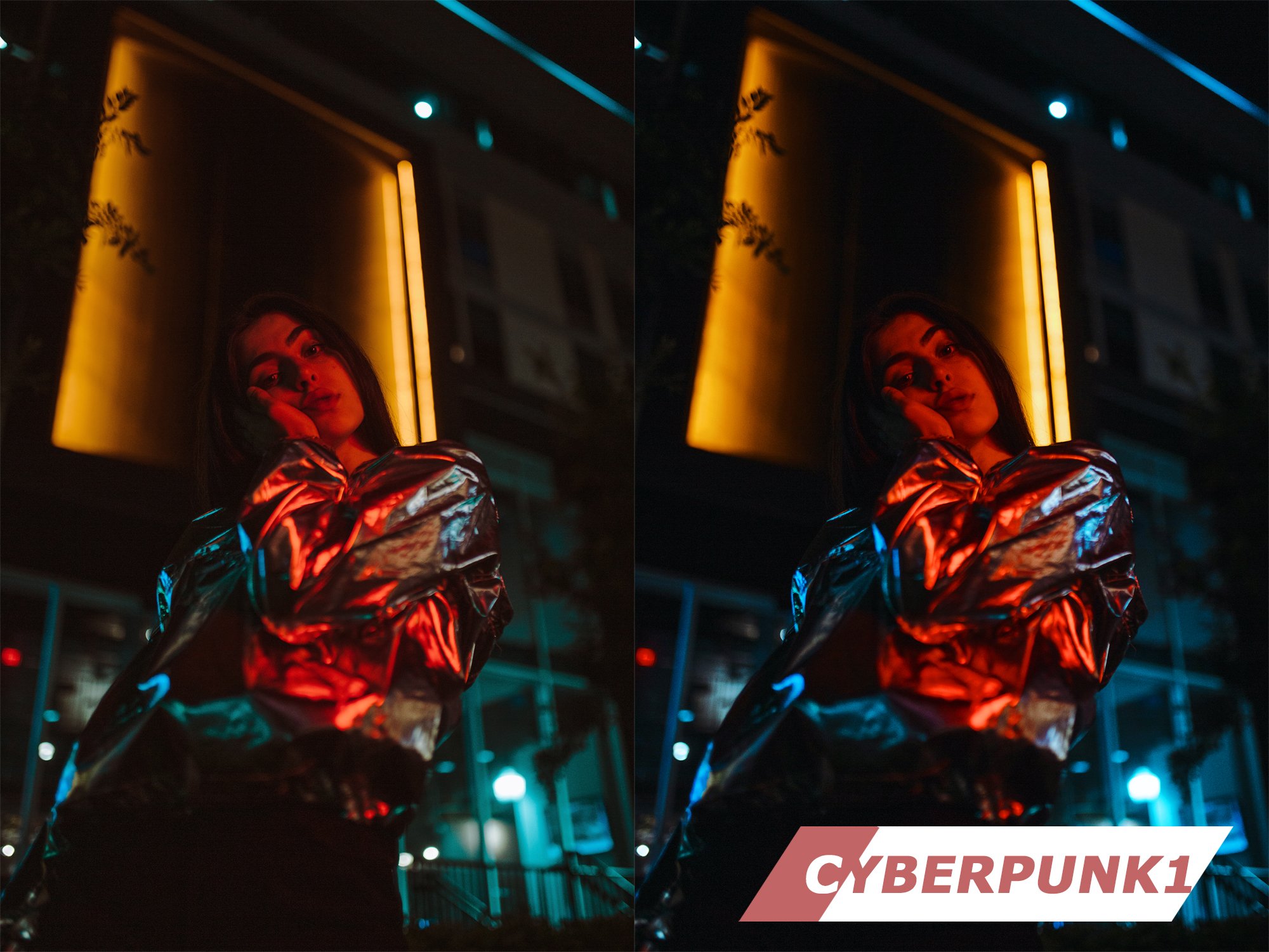 Cyberpunk Photoshop Actionspreview image.