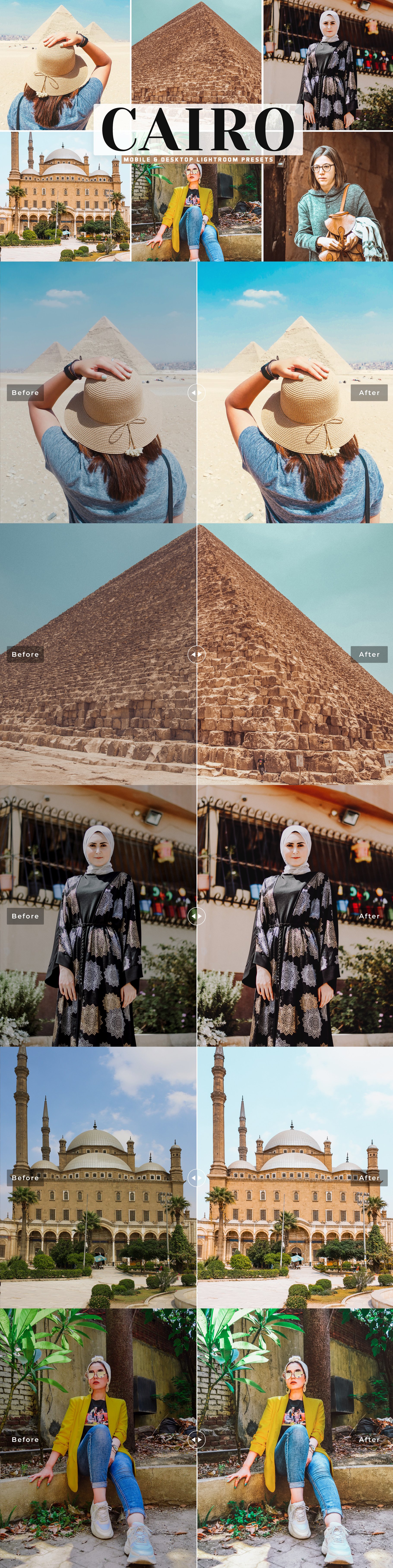 Cairo Pro Lightroom Presetscover image.