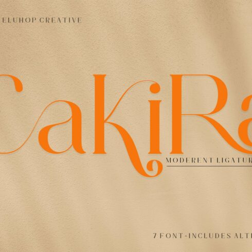 Cakira cover image.