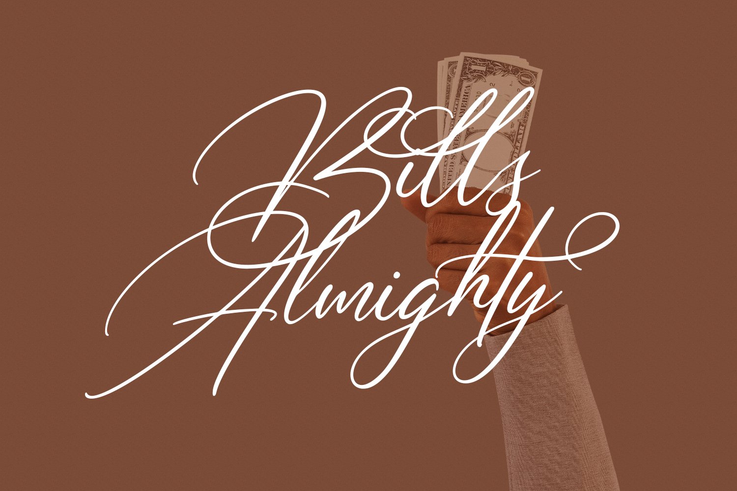 Calipatrya Signature Script Font preview image.