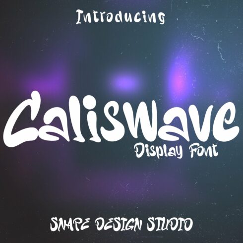 Caliswave - Display Font cover image.