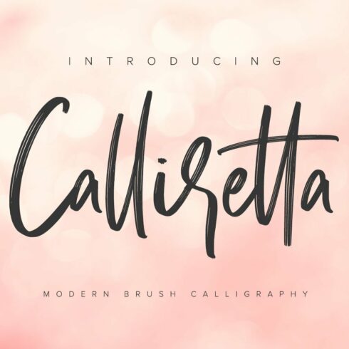 Calliretta cover image.