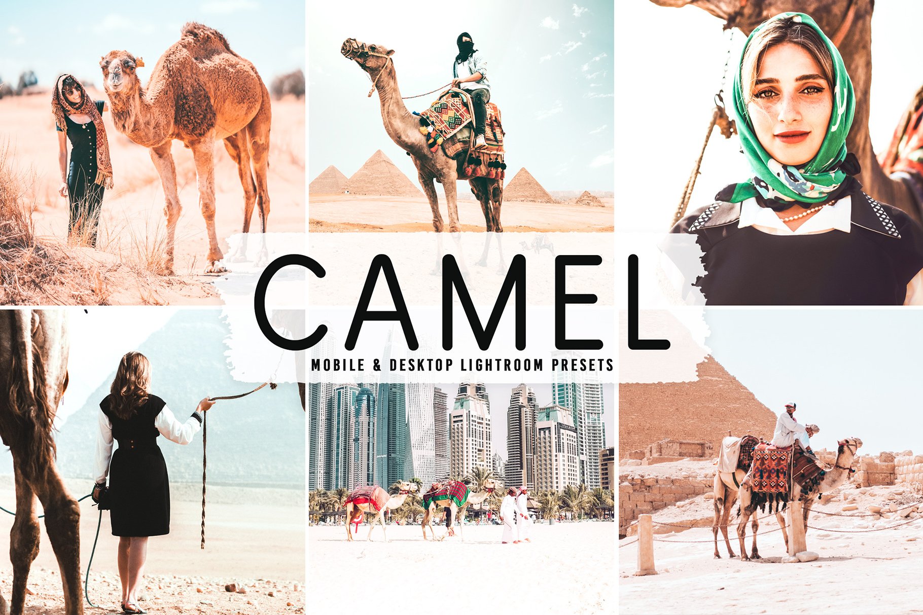 Camel Pro Lightroom Presetscover image.