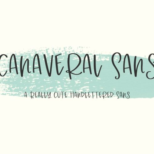 Canaveral Sans cover image.