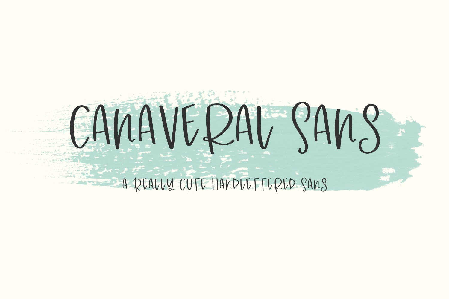 Canaveral Sans cover image.