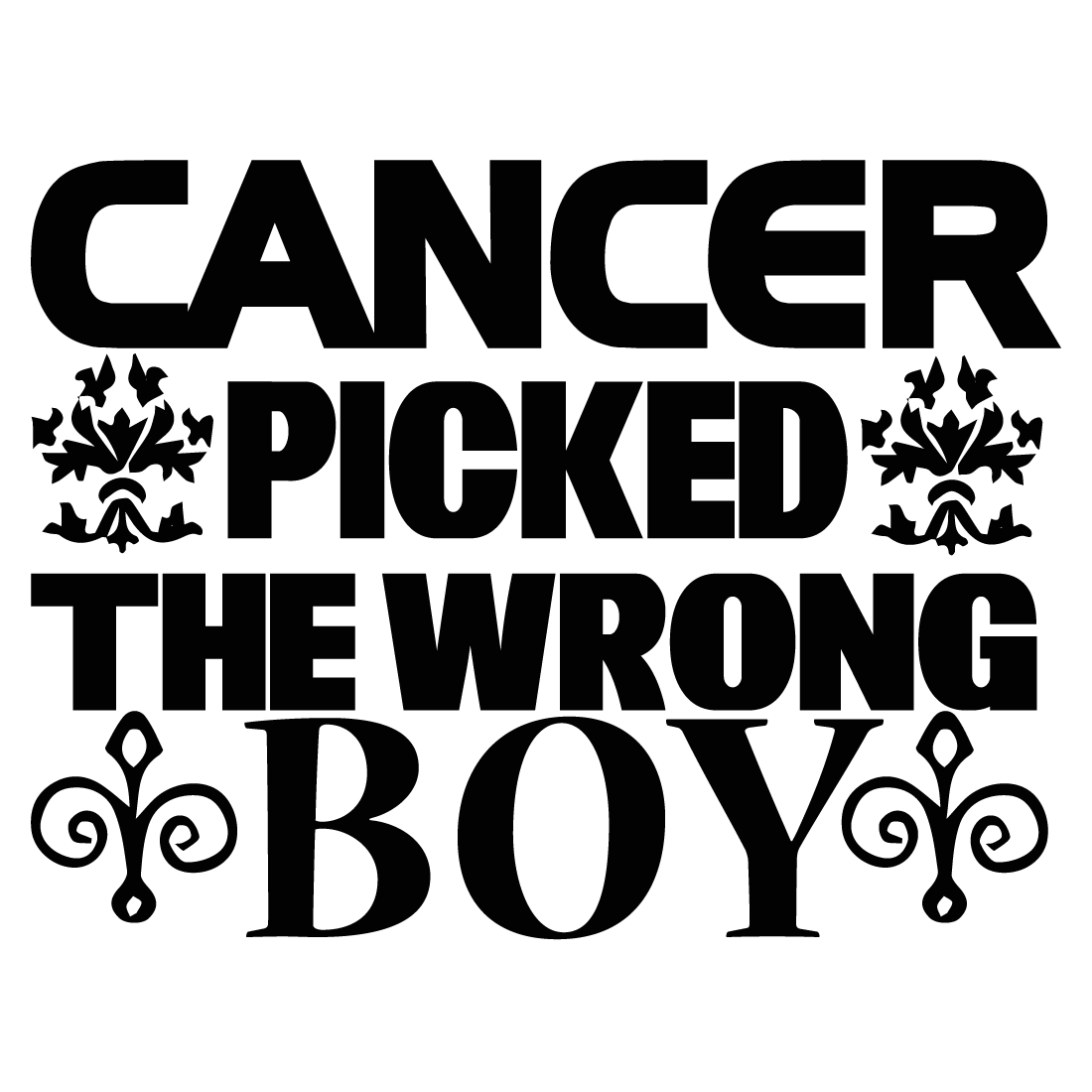 Cancer Picked The Wrong Boy preview image.