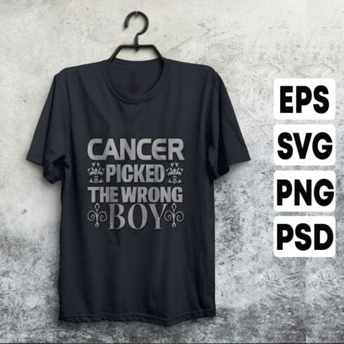 Cancer Picked The Wrong Boy cover image.