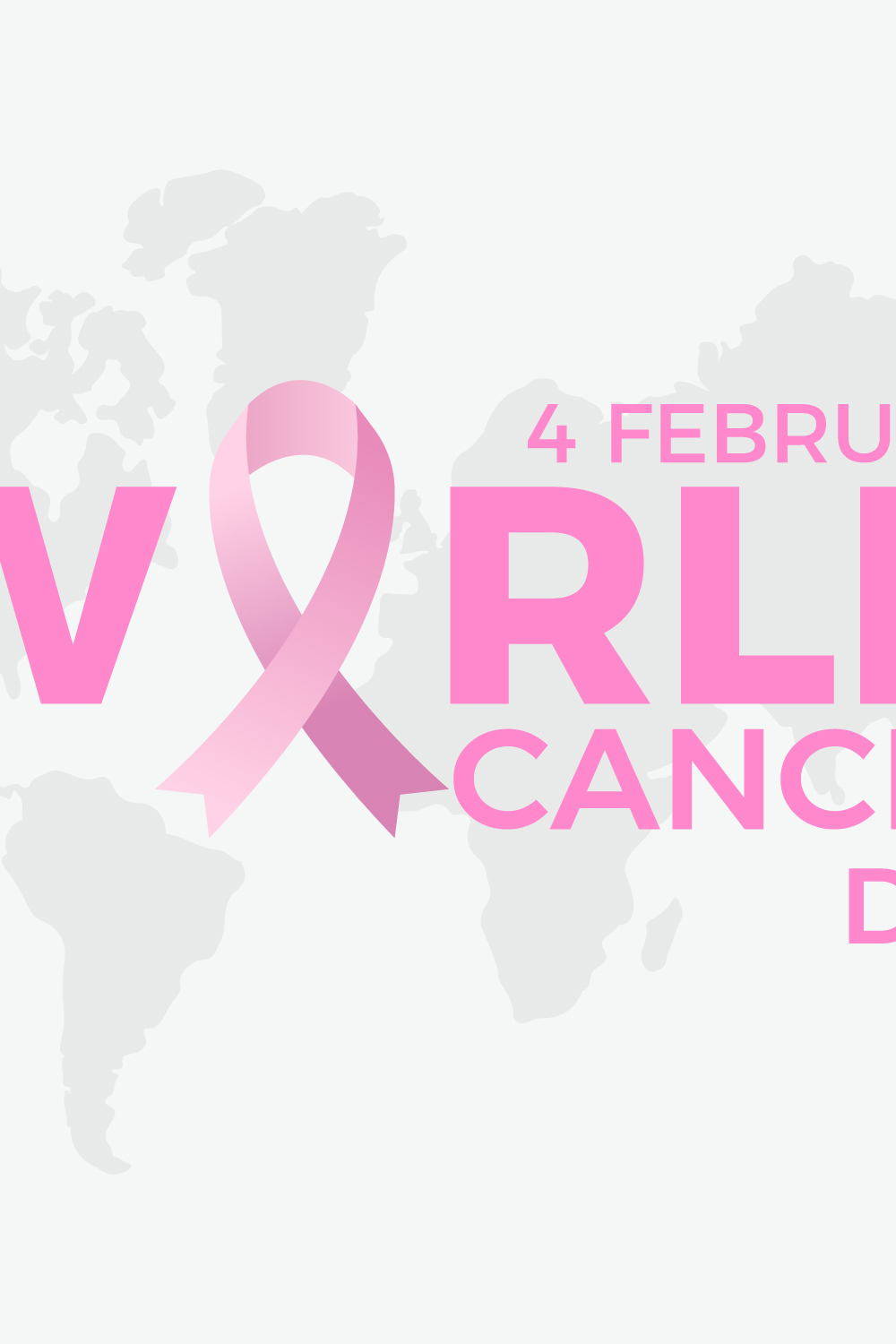 Cancer day pinterest preview image.