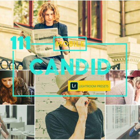 Candid Mobile Lightroom Presetscover image.