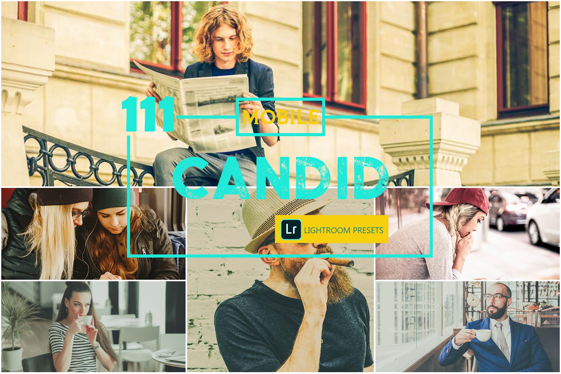 Candid Mobile Lightroom Presetscover image.