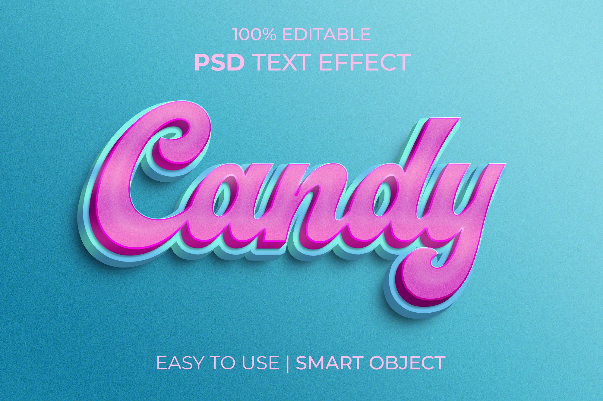 Candy Text Effect Stylecover image.