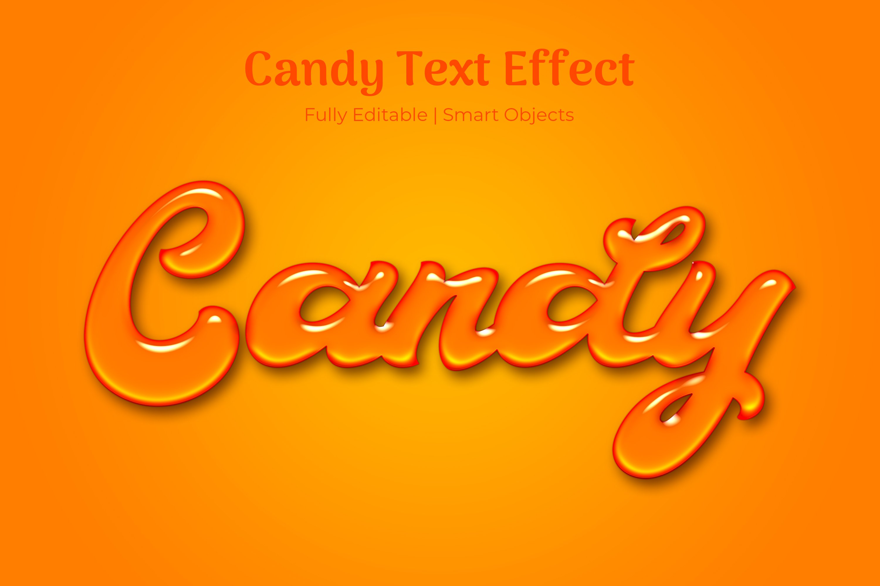 Candy Psd Text Style Effectcover image.