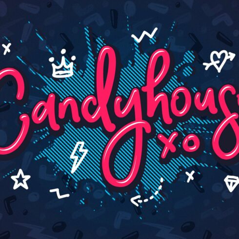 Candyhouse Font cover image.
