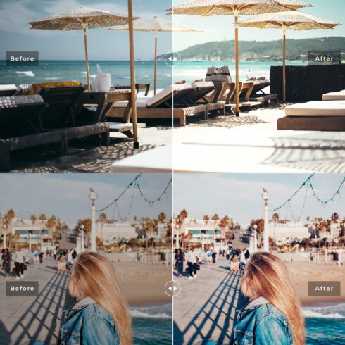 Cannes Lightroom Presets Packcover image.