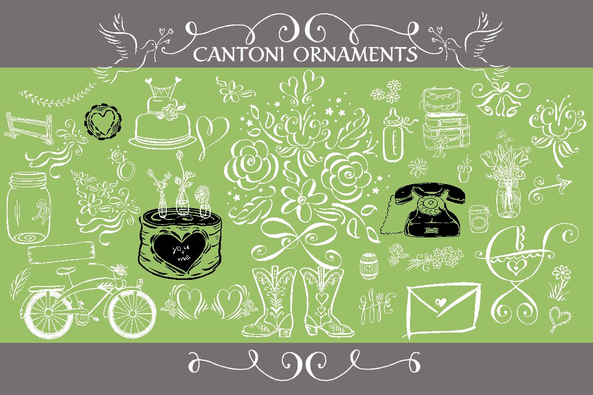 cantoni ornaments 2 265