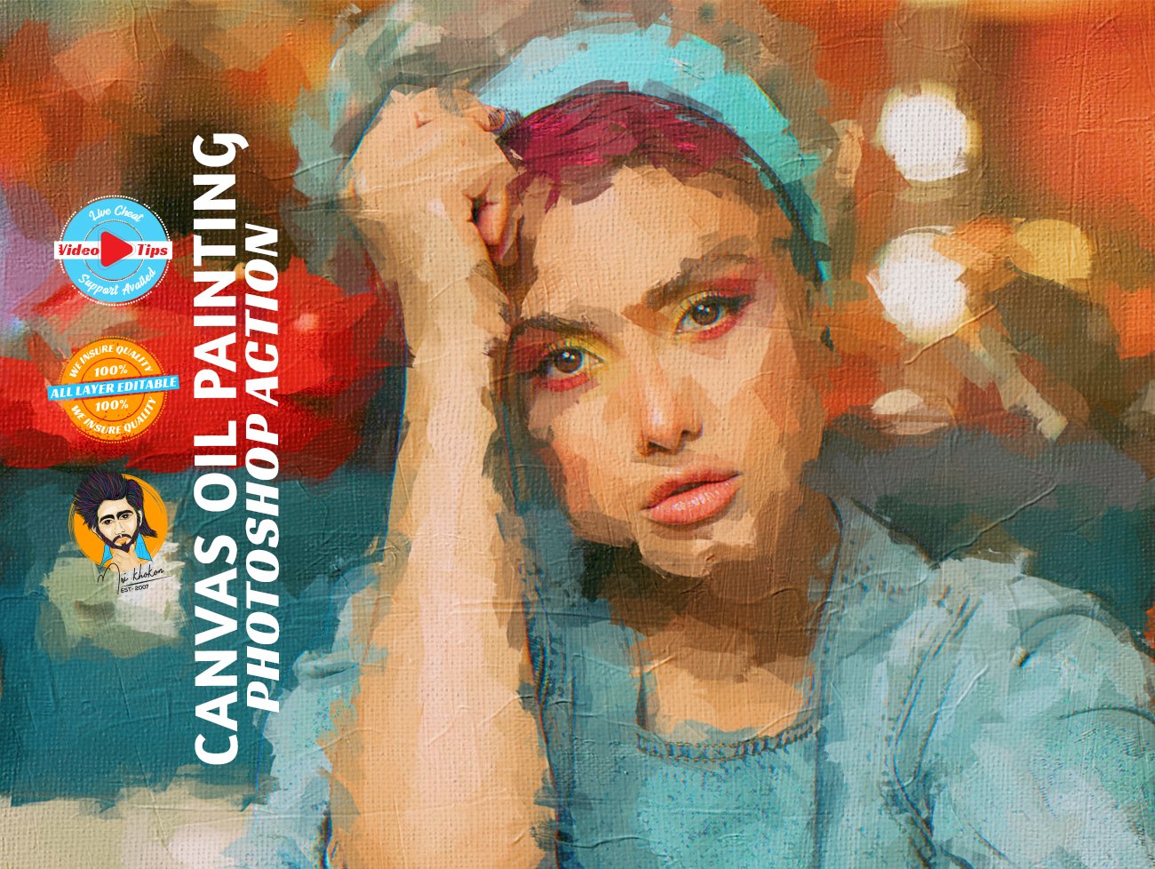 Canvas Oil Paintingcover image.