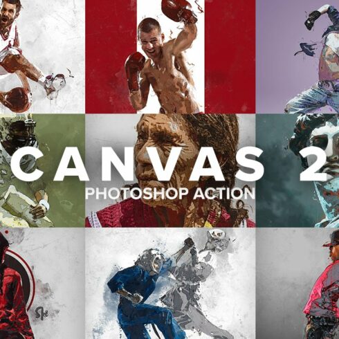 Canvas 2 Photoshop Actioncover image.