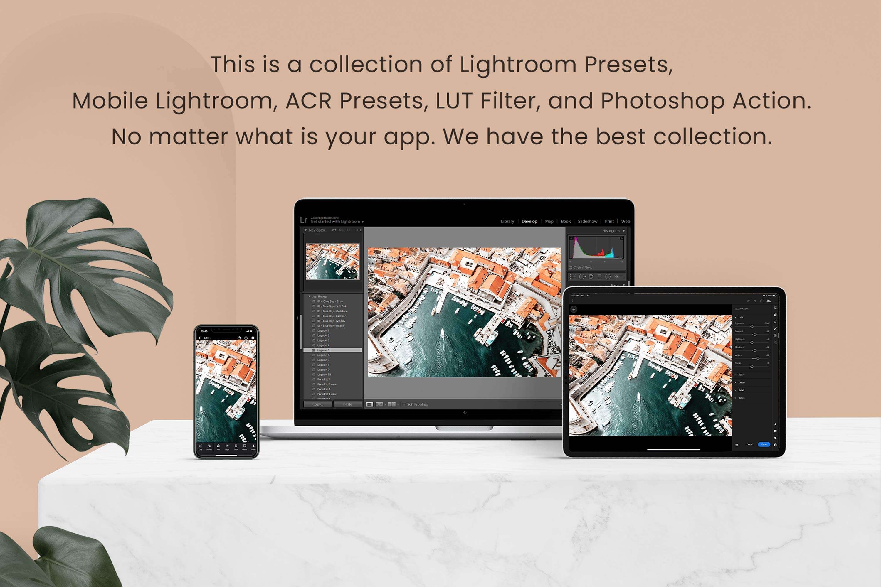 Capri Lightroom Presets Desktoppreview image.