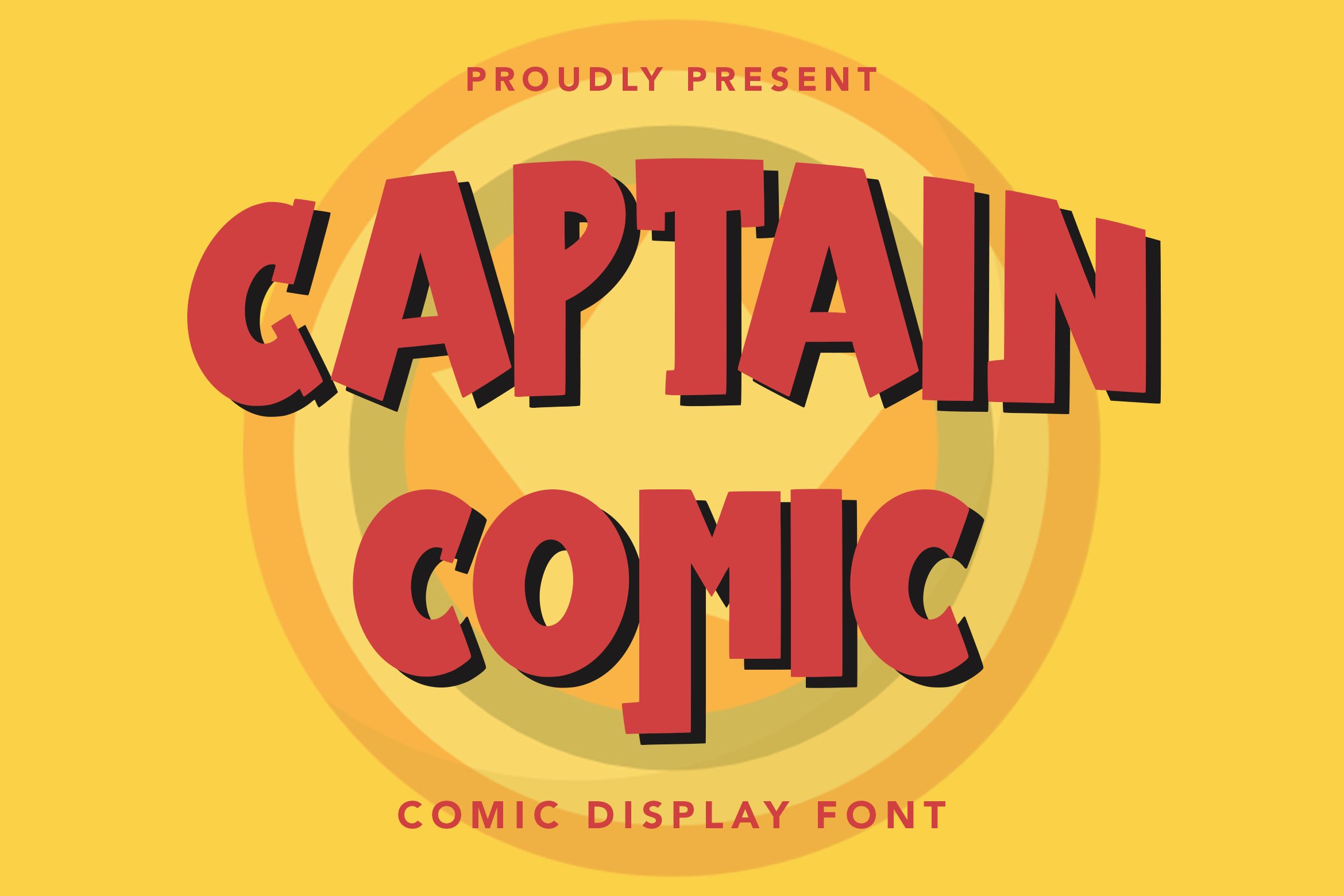 CaptainComic - Comic Display Font cover image.